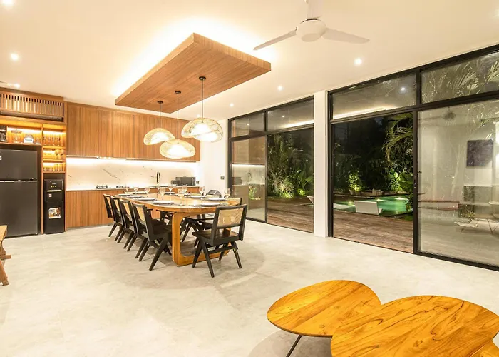 度假居 Refined 5Br Contemporary Villa, 400M To The Beach 坎古